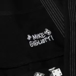 Albino and Preto x Mike Gigliotti BJJ Gi (Black) with bag - Image 10