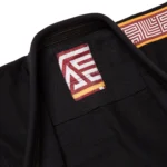Albino and Preto Batch #111 Herringbone Classic YBM Bjj Gi black with Bag - Image 9