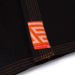 Albino and Preto BOP Bjj Gi Herringbone Classic (Black) with Bag - Image 10