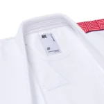 Albino and Preto Bjj Gi BRP Herringbone Classic (White) with Bag - Image 10