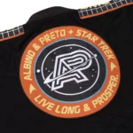 Albino and Preto Batch #100 Star Trek Bjj Gi black with Bag Kimono - Image 10