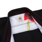 Albino and Preto Floral Fury Bjj Gi (Black) with bag - Image 10