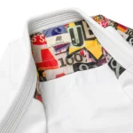 Albino and Preto Batch #105 Bjj Gi Collage white with bag - Image 11
