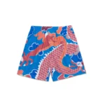Albino and Preto Year of the Dragon MMA BJJ shorts - Image 3