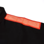 Albino and Preto BOP Bjj Gi Herringbone Classic (Black) with Bag - Image 11