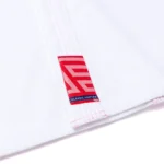 Albino and Preto Bjj Gi BRP Herringbone Classic (White) with Bag - Image 11