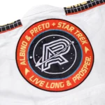 Albino and Preto Batch #100 Bjj Gi Star Trek white with Bag Gi - Image 11