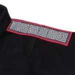 Albino and Preto MGR Bjj Gi Herringbone Classic Black complete with premium carry bag - Image 11