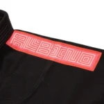 Nopal BJJ Gi Herringbone Classic Black by Albino and Preto with premium carrying bag - Image 11