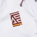 Albino and Preto Batch #111 Herringbone Classic YBM white bjj gi with bag - Image 4