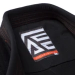 Albino and Preto BOW Bjj Gi Herringbone Classic black - Image 11