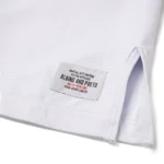 Series 16 Brazil BJJ Gi Albino & Preto White Premium Competition Gi with Bag - Image 12