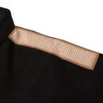 Albino and Preto Stucco Bjj gi Herringbone Classic (Black) with bag - Image 13