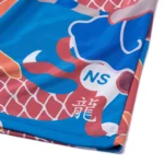 Albino and Preto Year of the Dragon MMA BJJ shorts - Image 5