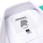 Albino and Preto BJJ Gi Series 17 Brazil (White) with bag - Image 14