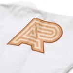 Albino and Preto BJJ Stucco Gi Herringbone Classic (White) with bag - Image 14