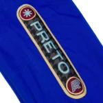 Albino and Preto Bjj RS Gi Comp BBBP Blue Belt BJJ Gi with Bag - Image 14