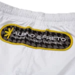 Albino and Preto RS Bjj Gi Comp White Black Belt designed for elite Brazilian Jiu-Jitsu - Image 15