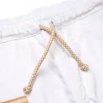 Albino and Preto BJJ Stucco Gi Herringbone Classic (White) with bag - Image 15