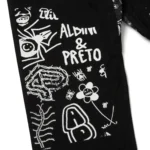 Albino and Preto x Mike Gigliotti BJJ Gi (Black) with bag - Image 19