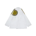 Albino and Preto RS Bjj Gi Comp White Black Belt designed for elite Brazilian Jiu-Jitsu - Image 2