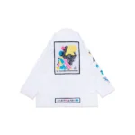 Best Sanktuary BJJ Gi | Albino & Preto White Kimono with Bag IBJJF Competition BJJ Gi - Image 2