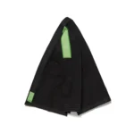 Albino and Preto Batch #98 Monochromatic Herringbone Bjj Gi Classic (Green) black Gi with Bag - Image 2