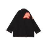Albino and Preto BOP Bjj Gi Herringbone Classic (Black) with Bag - Image 2