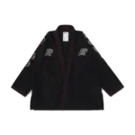 Albino and Preto Tough Love BJJ Gi (Black) with bag Kimono - Image 3