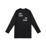 Albino and Preto TSWT MMA BJJ Set Rash Guard LS and shorts Premium No-Gi Fight Gear - Image 3
