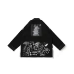 Albino and Preto x Mike Gigliotti BJJ Gi (Black) with bag - Image 2
