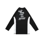 Albino and Preto x WAR BJJ MMA Rash Guard LS and shorts - Image 3