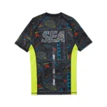 Albino and Preto x Wind and Sea MMA BJJ Set Rash Guard SS and shorts - Image 3
