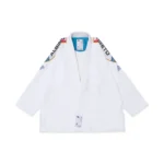 Albino and Preto BRG Bjj Gi Comp (White) with bag - Image 3