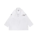 Albino and Preto Bjj Destination Grey Gi (White) with Bag - Image 3
