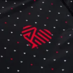 Love & Hate BJJ MMA Rash Guard SS and Shorts | Albino & Preto Premium Fight Set - Image 3