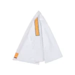 OBY BJJ Gi Albino and Preto White Herringbone Brazilian Jiu Jitsu Gi with Bag - Image 2