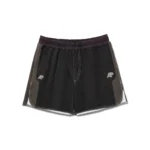 Albino and Preto POC MMA BJJ set Herringbone Classic Rash Guard LS and shorts - Image 4