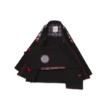 Albino and Preto RS Comp BJJ GI RW (Black) with bag - Image 3