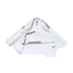 BJJ Gi Series 10 | Albino & Preto Brazil White Kimono with Bag Premium Competition Gi - Image 3