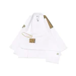 Albino and Preto BJJ SFOS Gi Herringbone Classic (White) with bag - Image 3