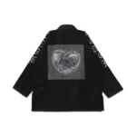 Albino and Preto Tough Love BJJ Gi (Black) with bag Kimono - Image 4