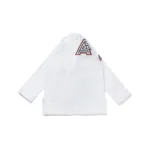 Albino and Preto BOW Herringbone Classic Bjj Gi white with bag - Image 3