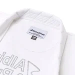 Albino and Preto Bjj Destination Grey Gi (White) with Bag - Image 4