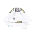 Albino and Preto Batch #104 Bjj Gi Hot Wheels white with Bag - Image 3