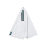 Albino and Preto Bjj GTDG Gi Herringbone Classic (White) - Image 3