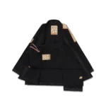 Albino and Preto MAT BJJ Gi Herringbone Classic Black | Premium Brazilian Jiu-Jitsu Gi - Image 3