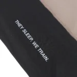 Albino and Preto MAT Bjj MMA Herringbone Classic Rash Guard LS and shorts - Image 4