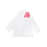 Albino and Preto Bjj Gi Nopal Herringbone Classic (White) with Bag - Image 3