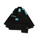 Mist BJJ Gi Albino and Preto Ocean Herringbone Classic Black with Bag | Premium IBJJF Gi - Image 3